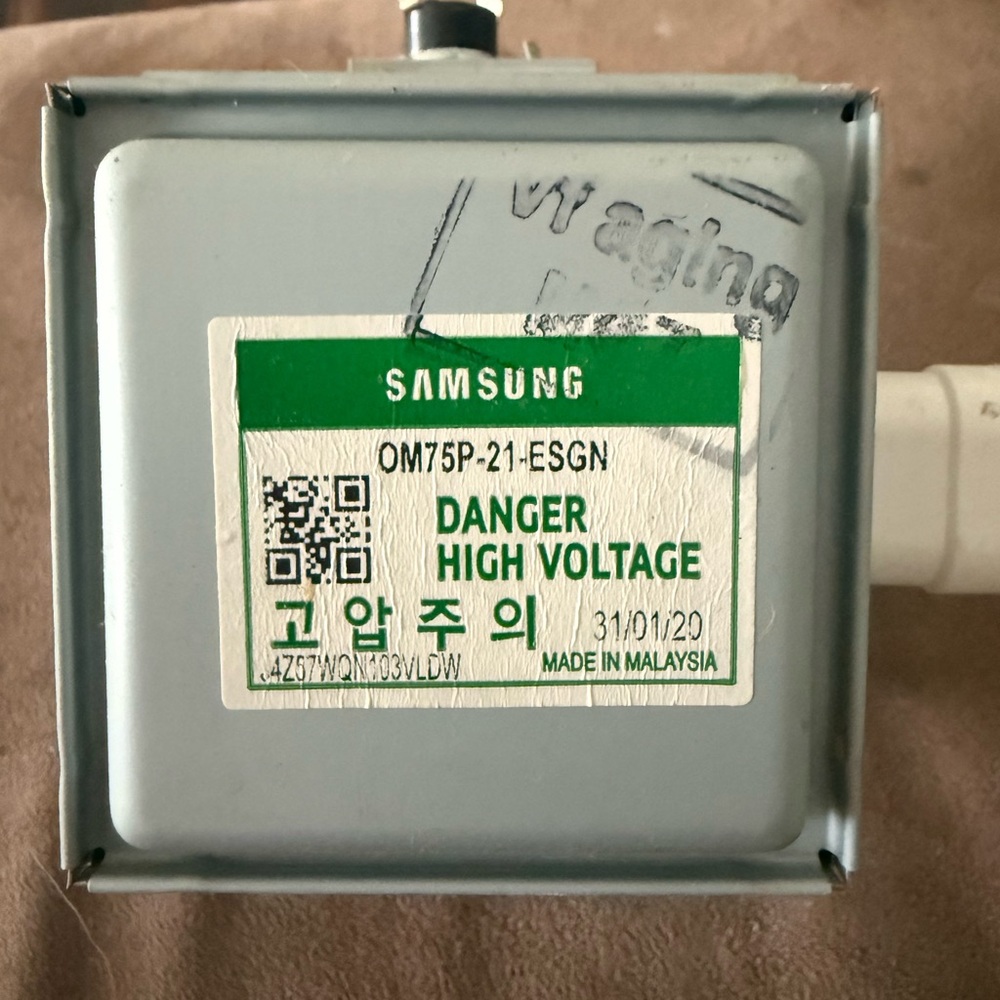 Samsung OEM Microwave Magnetron OM75P20ESGN OM75P-20-ESGN High Voltage